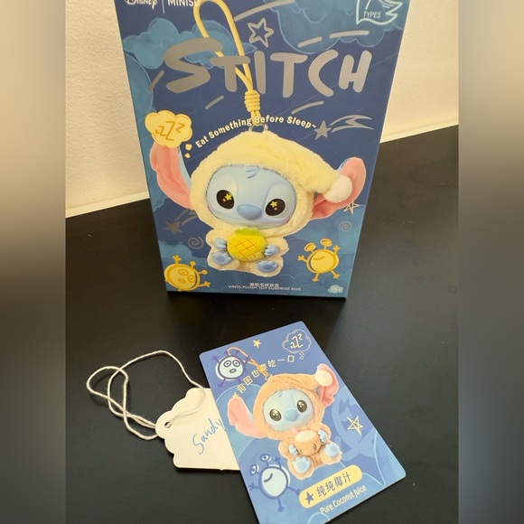 Miniso Other - Miniso Stitch Plush Keychain - coconut
